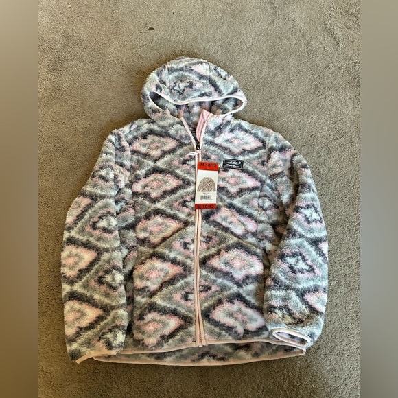 Girls Eddie Bauer full zip jacket ym 10/12 nwt - Picture 1 of 3